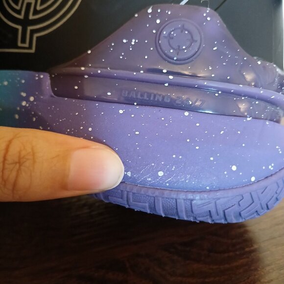 Rigorer‎ Men's Size 7 Black/Purple Basketball Sneakers Hydrogen 2 Z122160116-7 - Picture 16 of 16